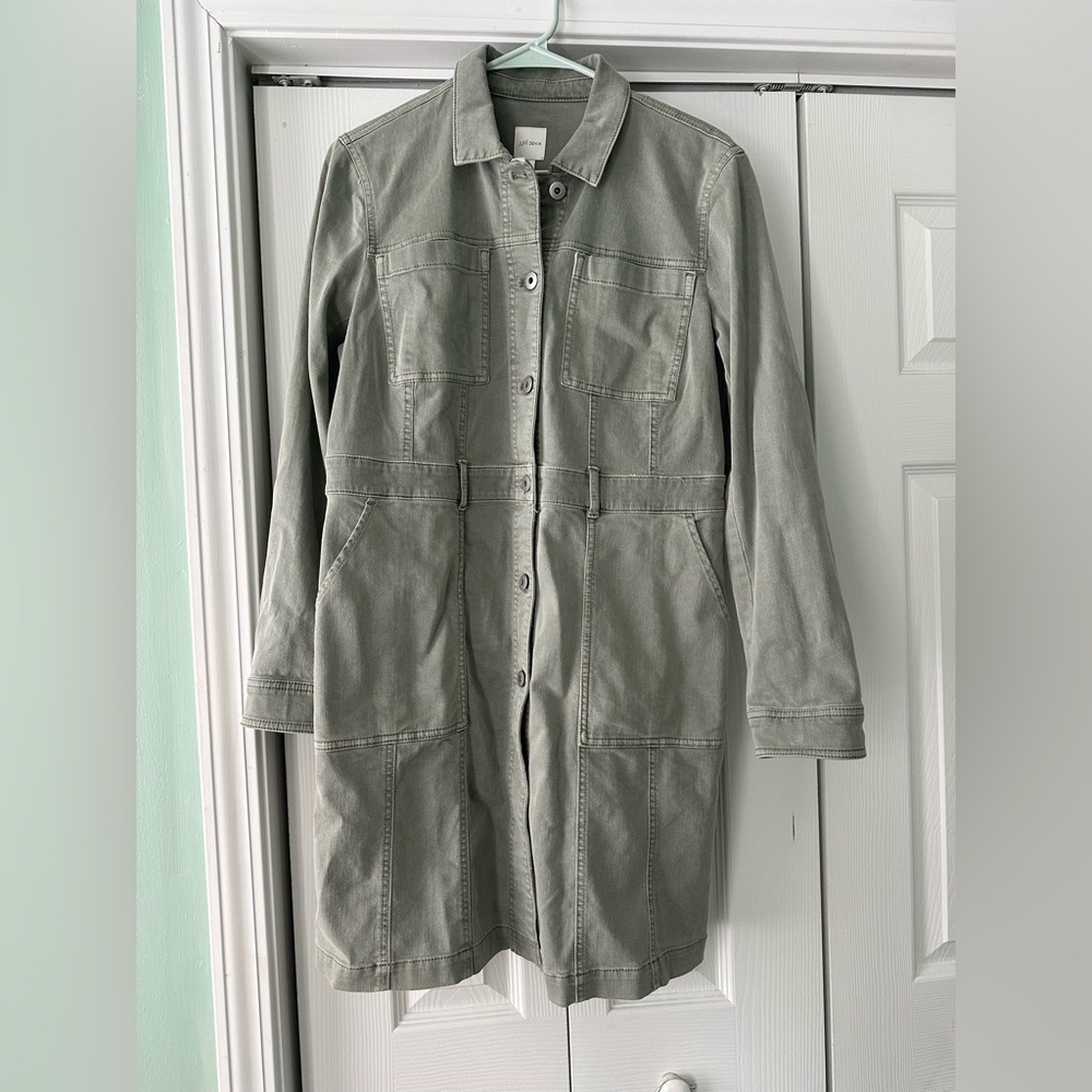 J. Jill Sage Utility Jacket